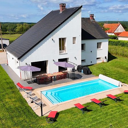 Les Retrouvailles Des Ducs By Vindihouses - Piscine Chauffe Toute L'Annee - Billard Magnien Exterior foto